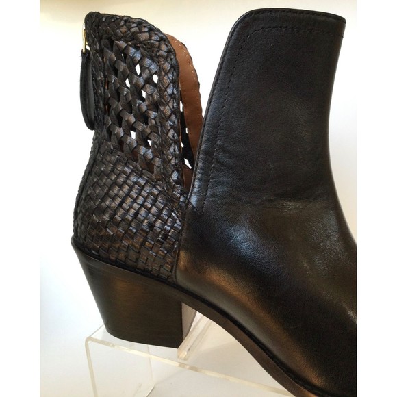 NEW LUCKY BRAND Kaedynce Leather Booties, Black (Size 7 M) - Picture 11 of 12